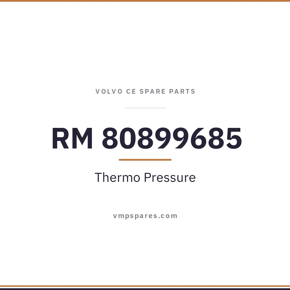 RM 80899685 – Thermo Pressure