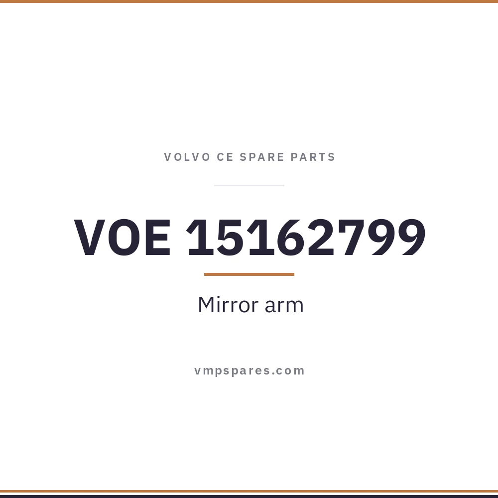 VOE 15162799 – Mirror arm