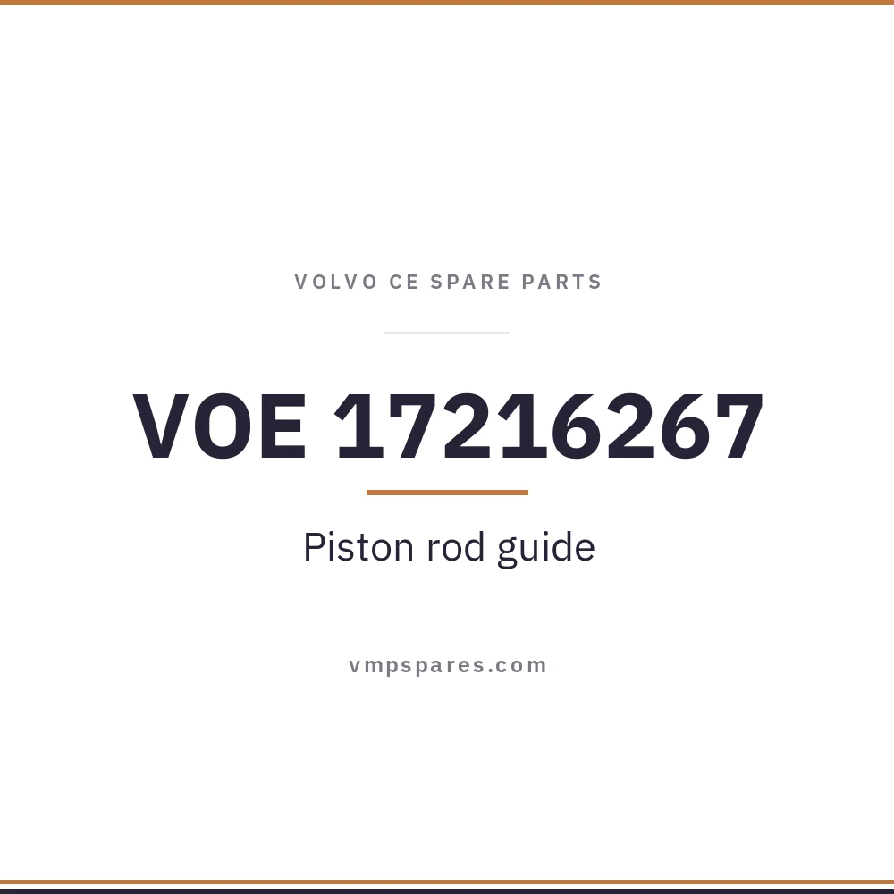 VOE 17216267 – Piston rod guide