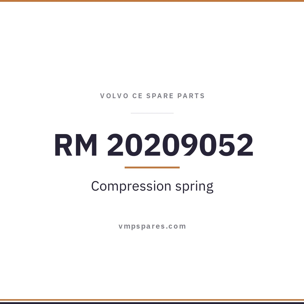 RM 20209052 – Compression spring