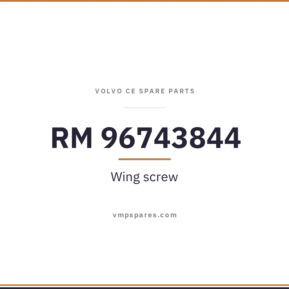RM 96743844 – Wing screw