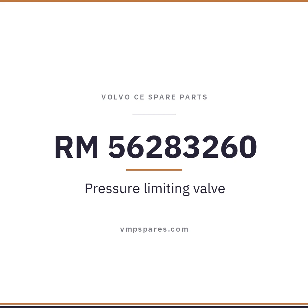 RM 56283260 – Pressure limiting valve