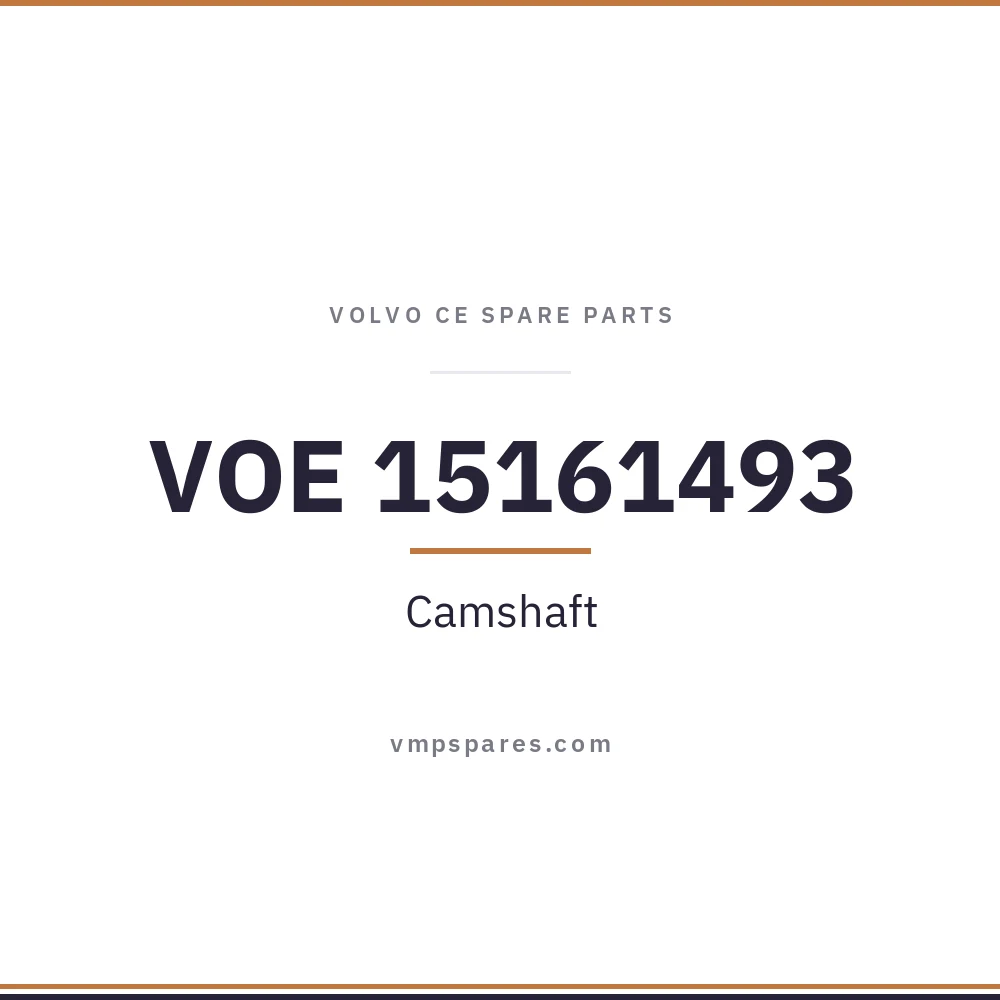 VOE 15161493 – Camshaft
