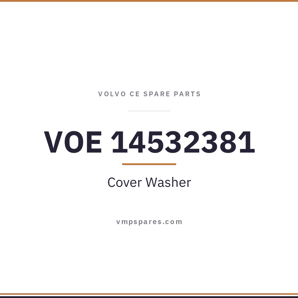 VOE 14532381 – Cover Washer