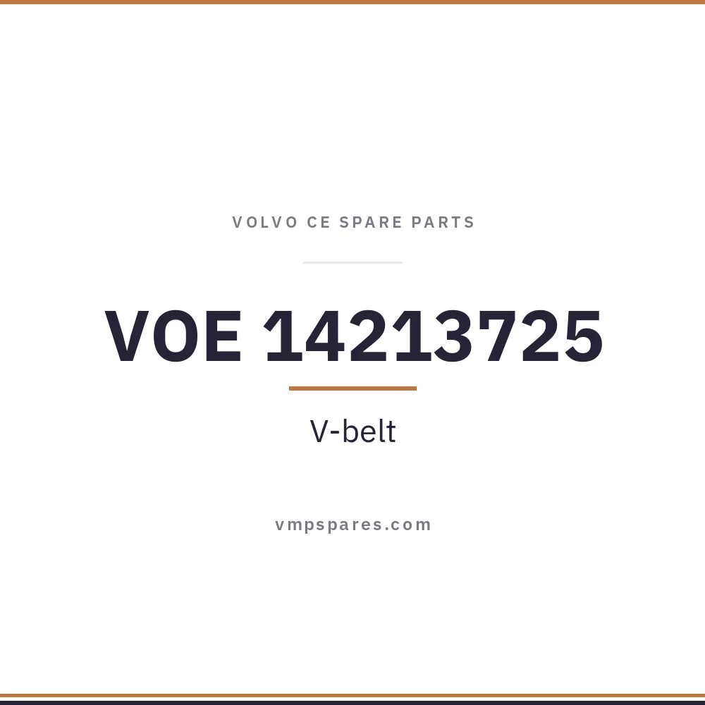 VOE 14213725 – V-belt