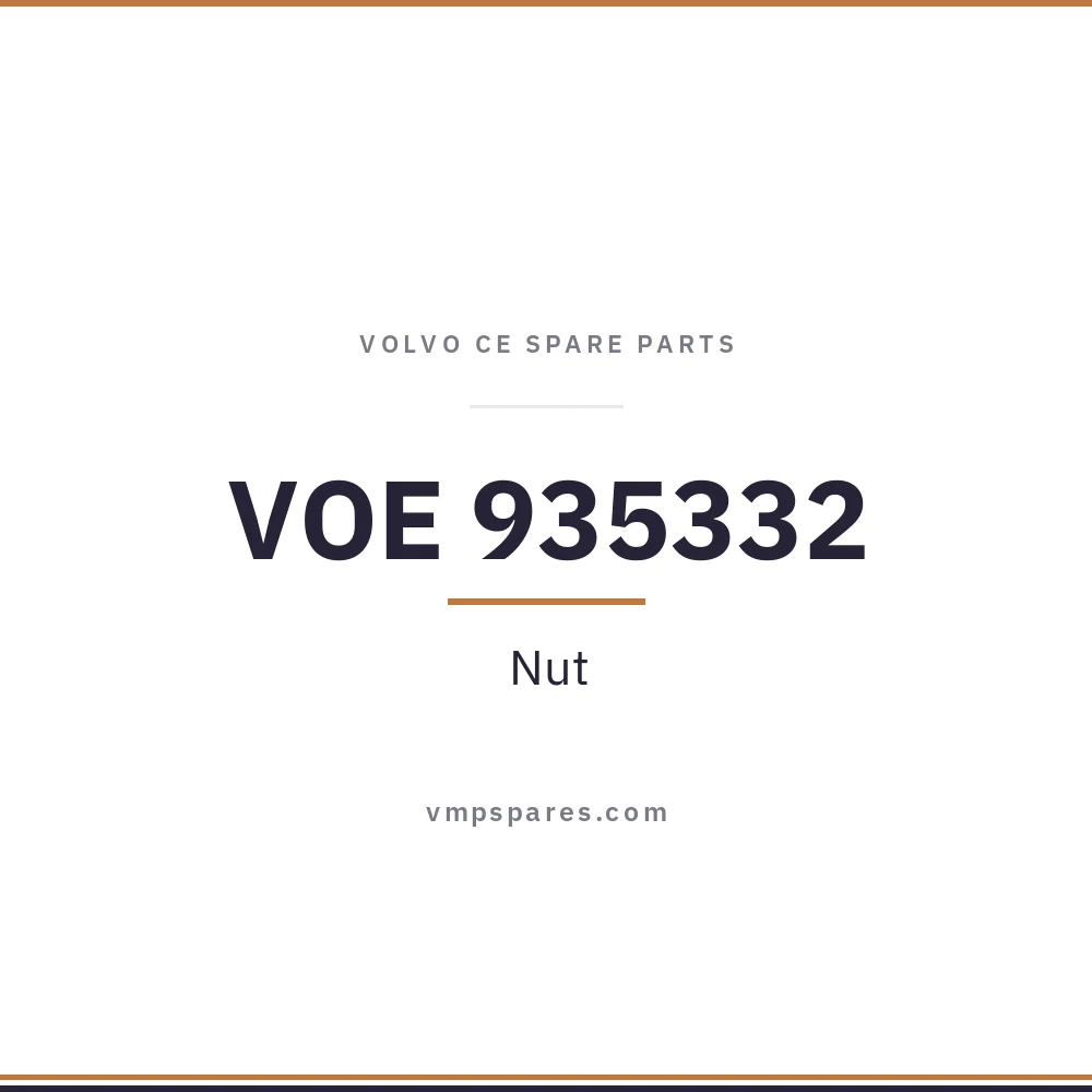 VOE 935332 – Nut