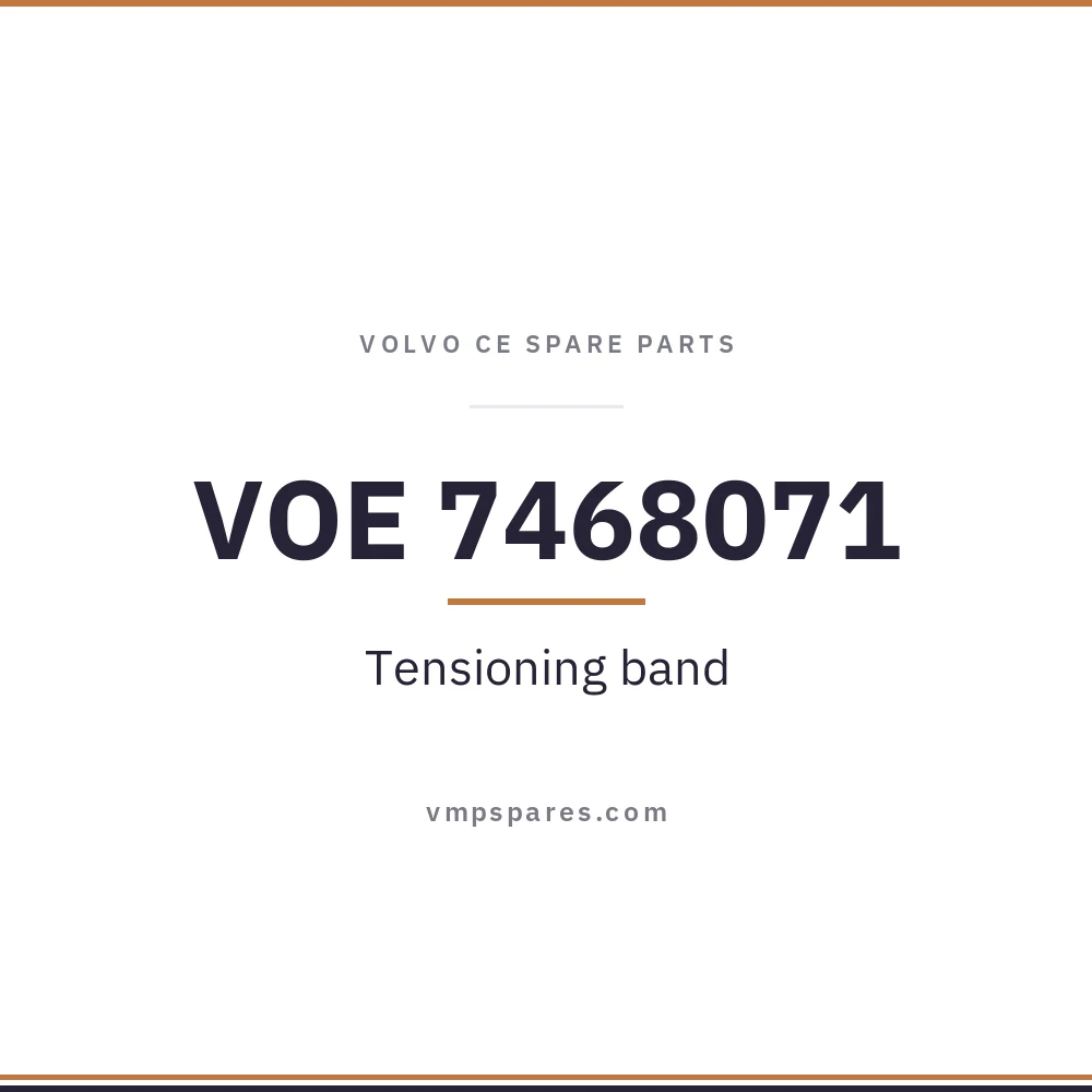 VOE 7468071 – Tensioning band