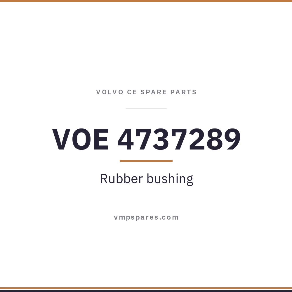 VOE 4737289 – Rubber bushing