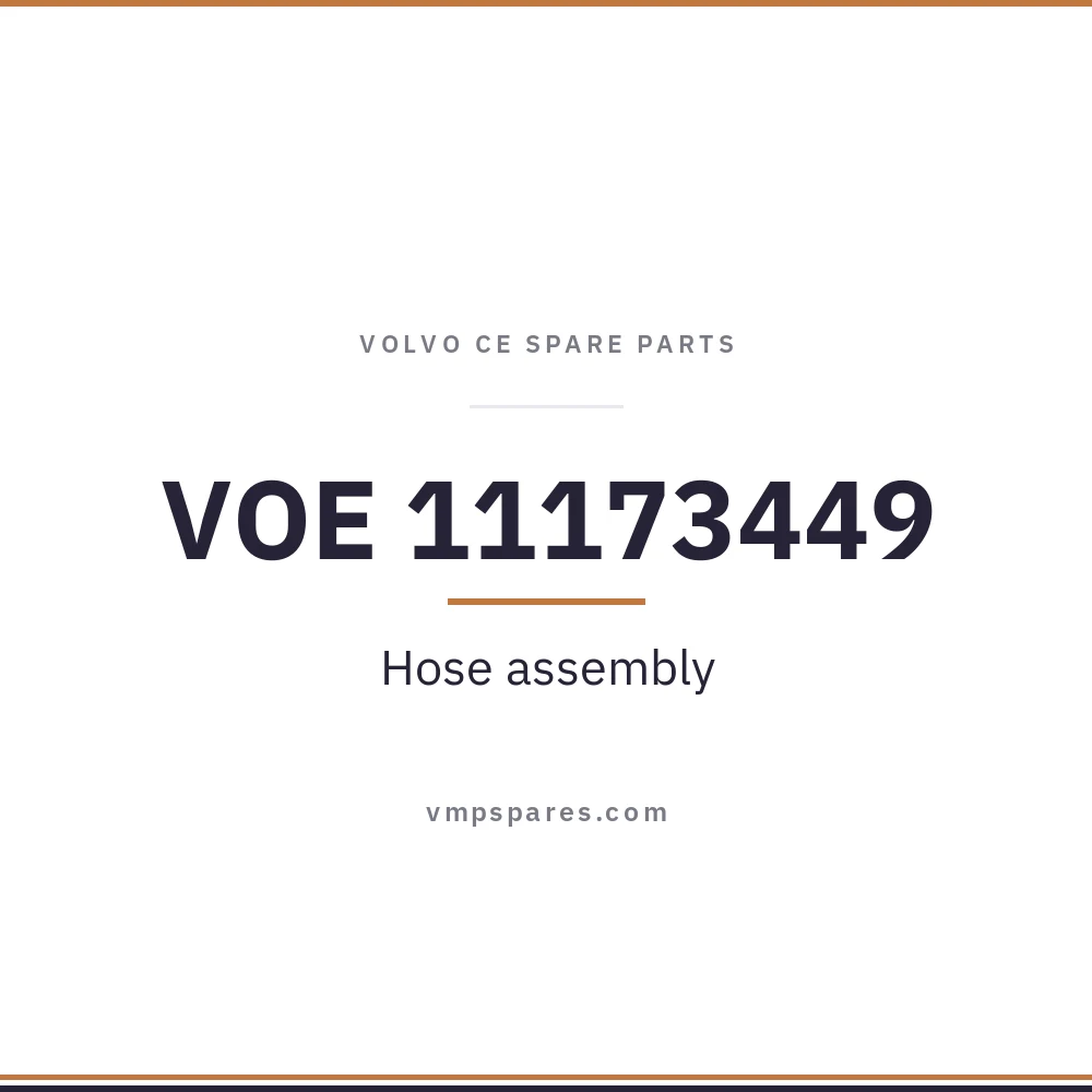 VOE 11173449 – Hose assembly