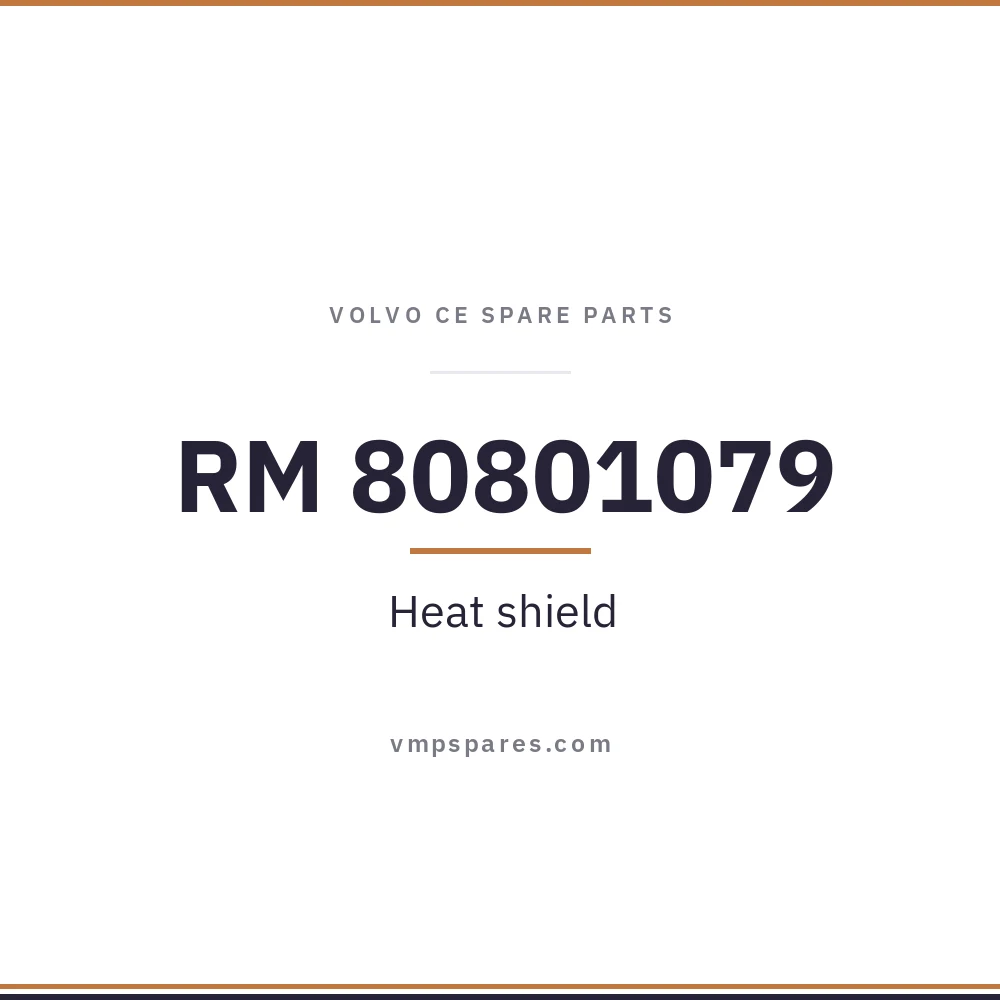 RM 80801079 – Heat shield
