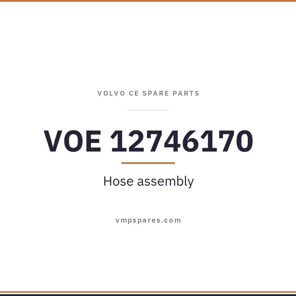 VOE 12746170 – Hose assembly