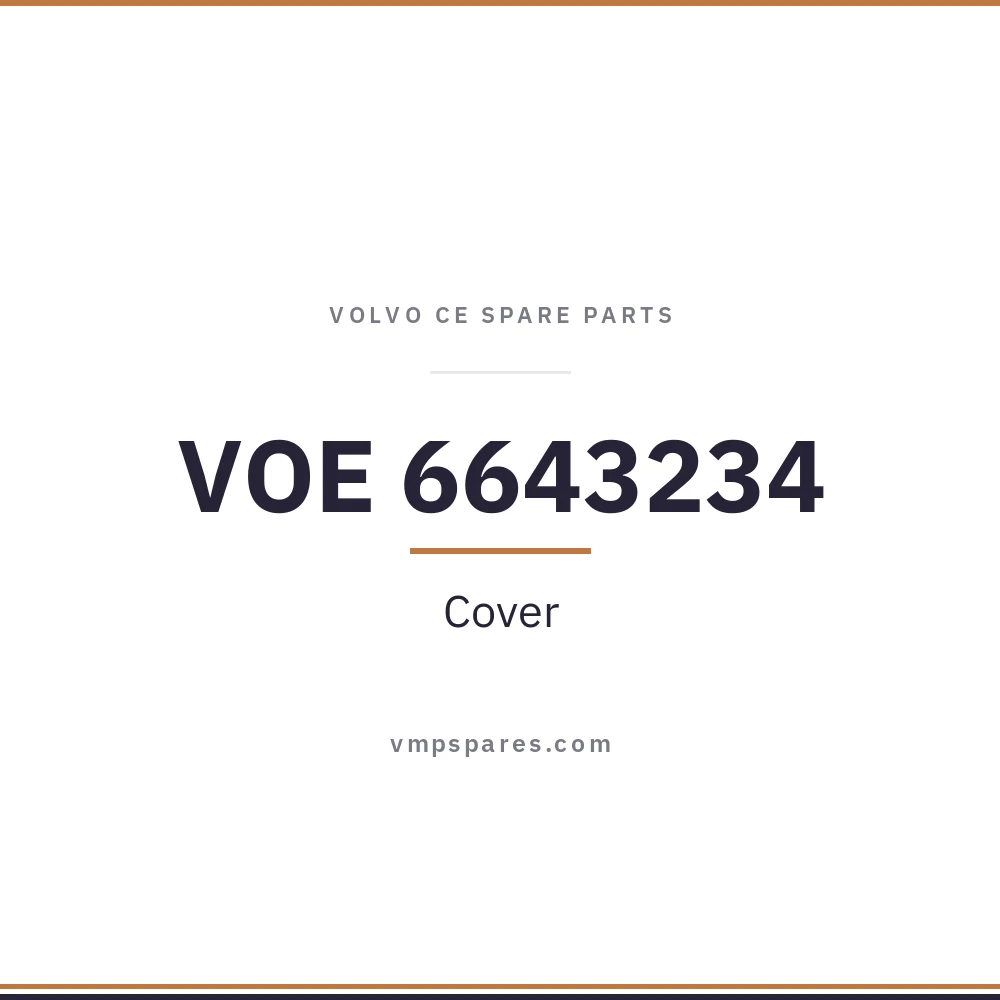 VOE 6643234 – Cover