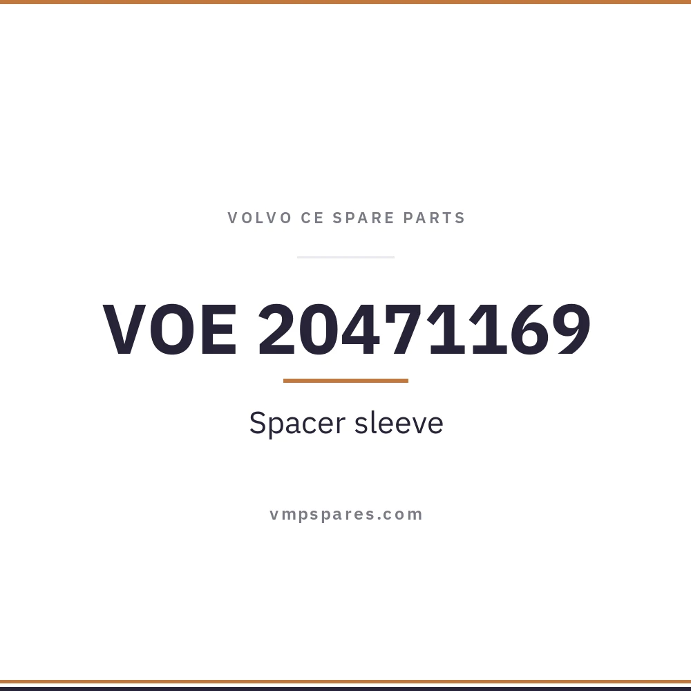 VOE 20471169 – Spacer sleeve