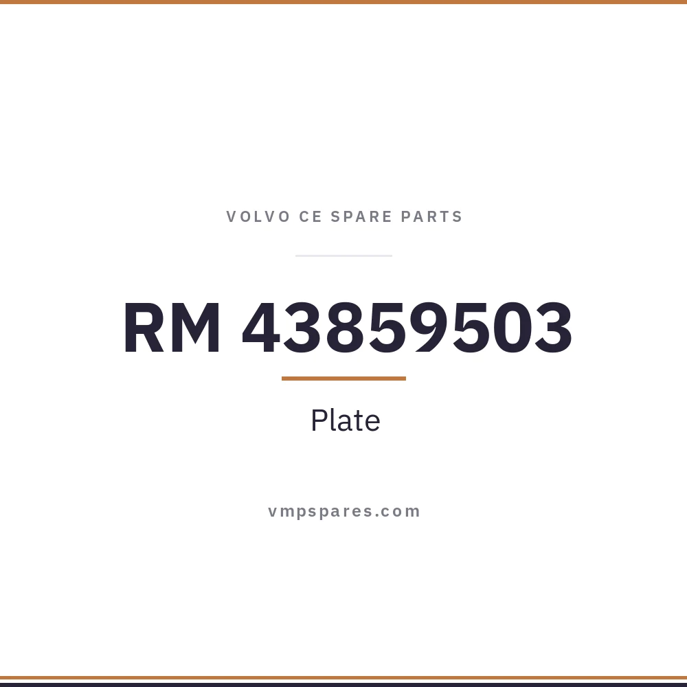 RM 43859503 – Plate