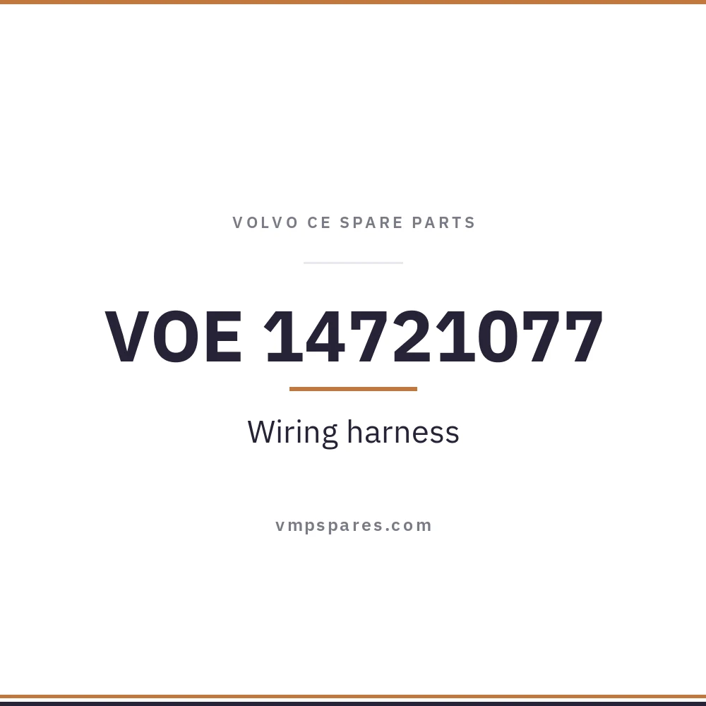 VOE 14721077 – Wiring harness