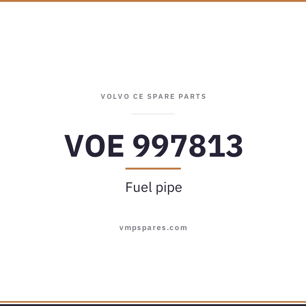 VOE 997813 – Fuel pipe