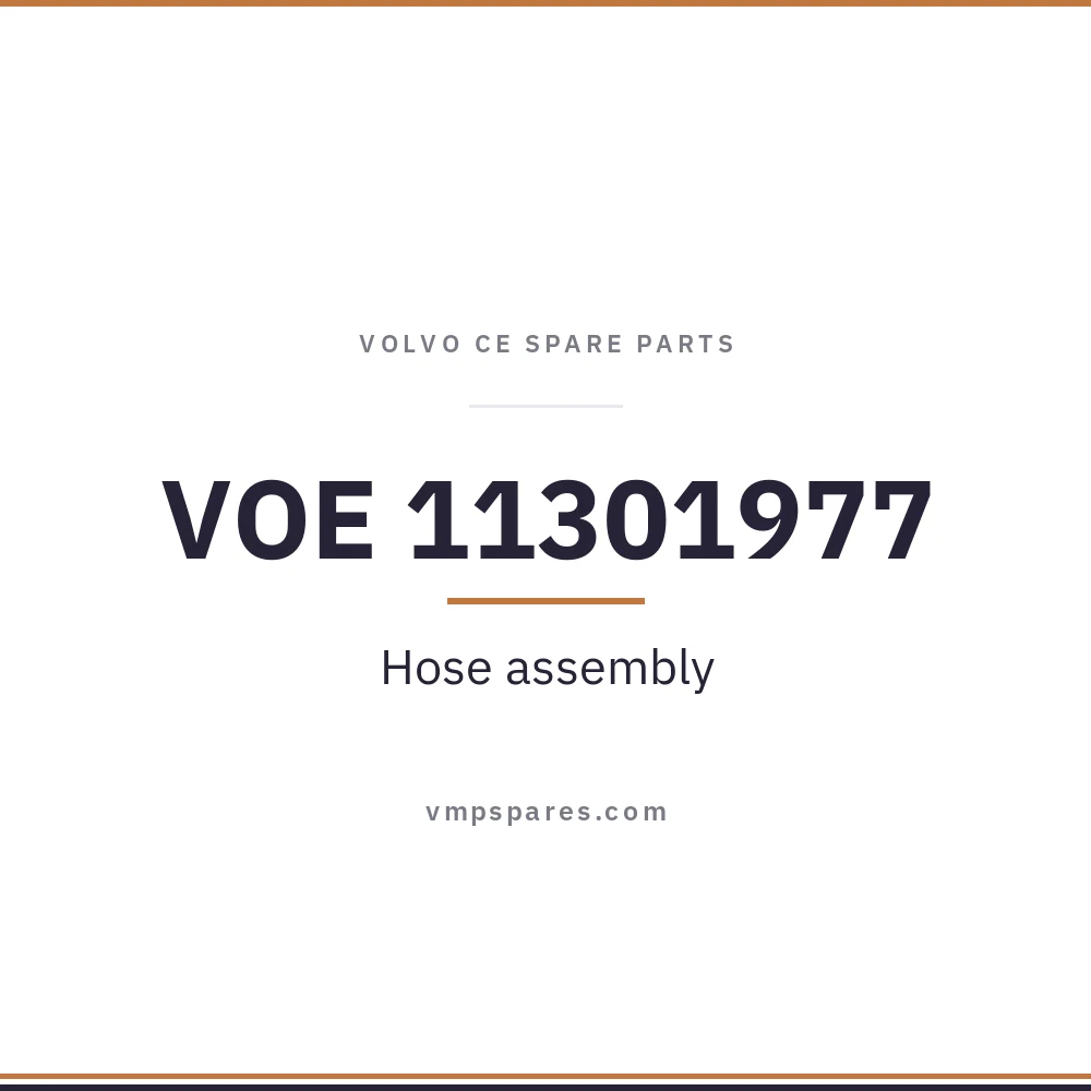 VOE 11301977 – Hose assembly