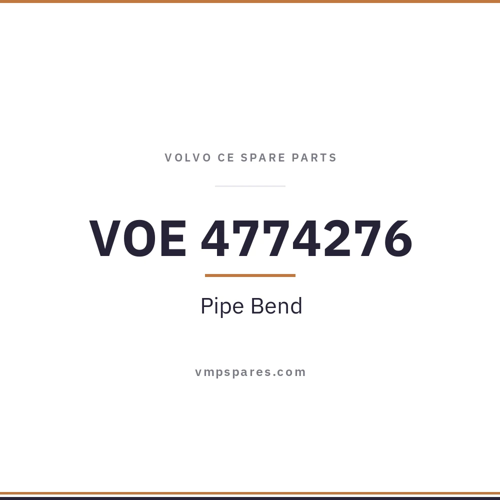 VOE 4774276 – Pipe Bend