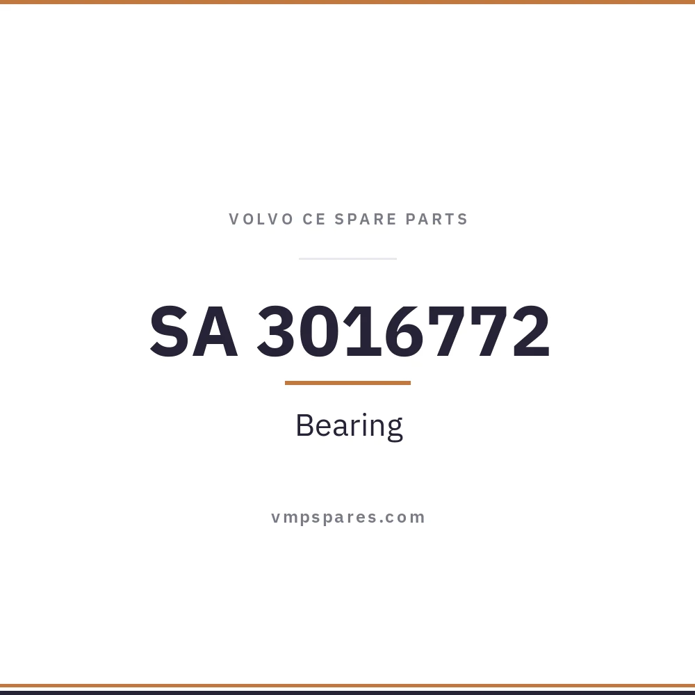SA 3016772 – Bearing
