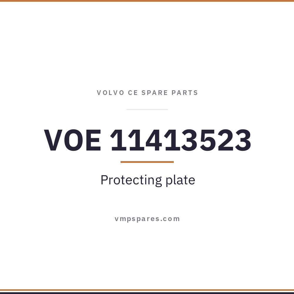 VOE 11413523 – Protecting plate