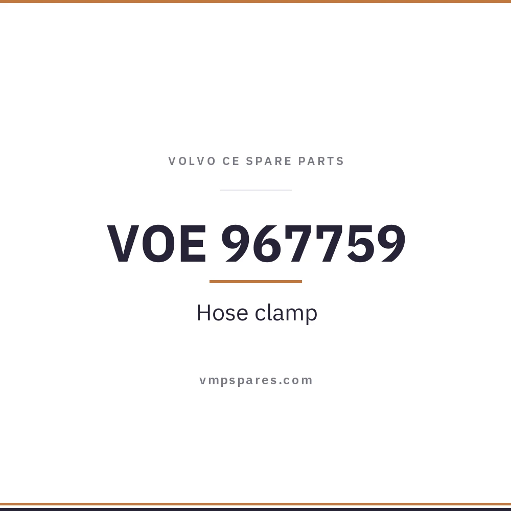 VOE 967759 – Hose clamp