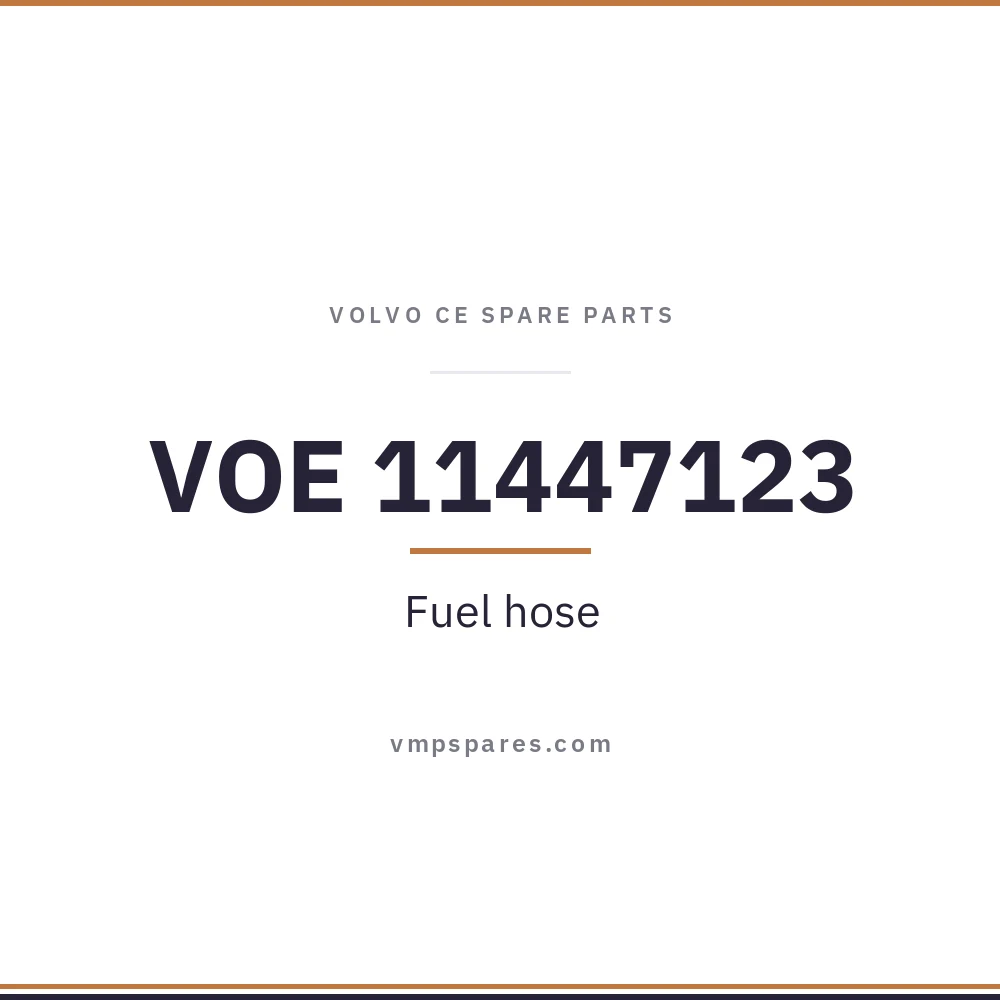 VOE 11447123 – Fuel hose