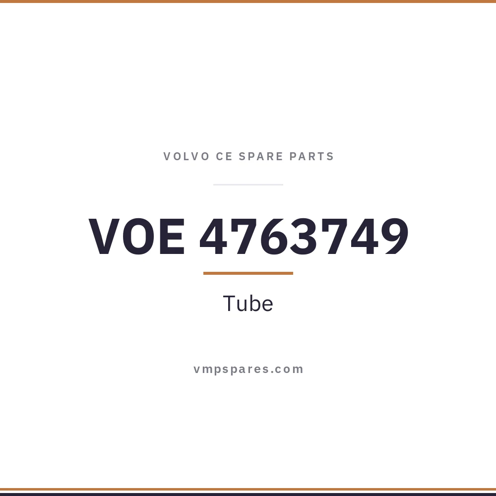 VOE 4763749 – Tube