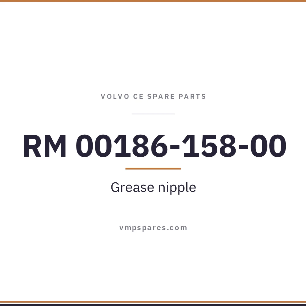 RM 00186-158-00 – Grease nipple