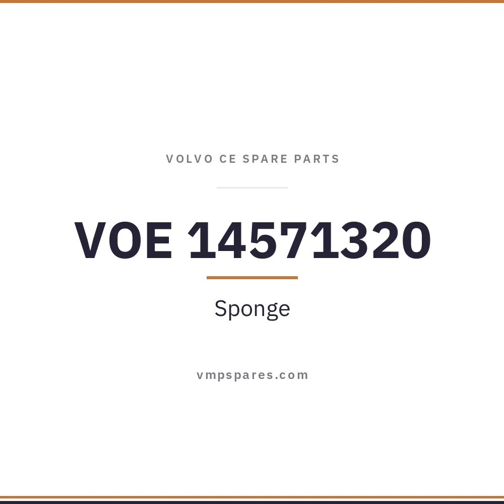 VOE 14571320 – Sponge