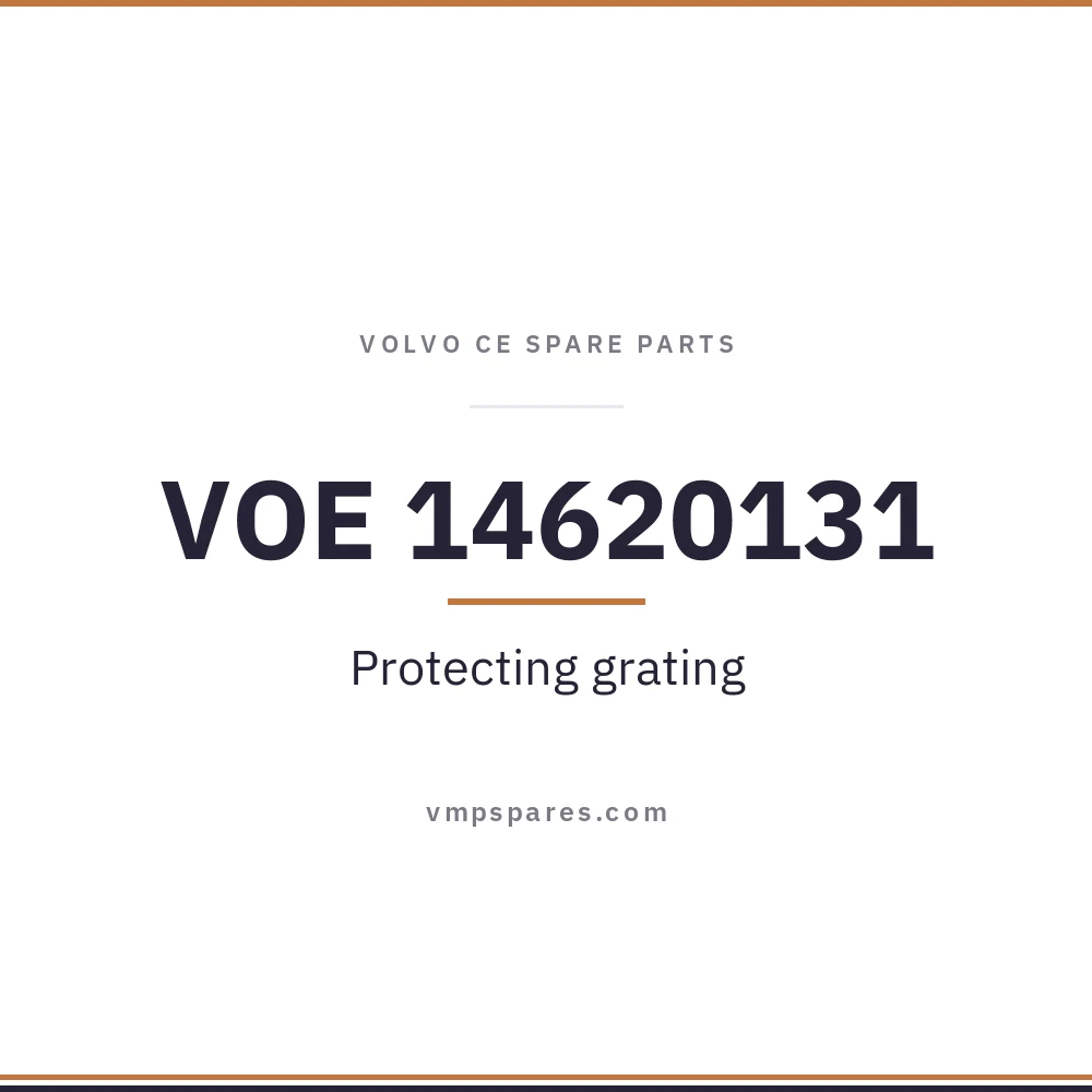 VOE 14620131 – Protecting grating