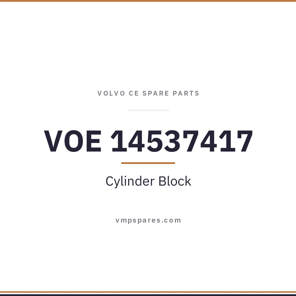 VOE 14537417 – Cylinder Block