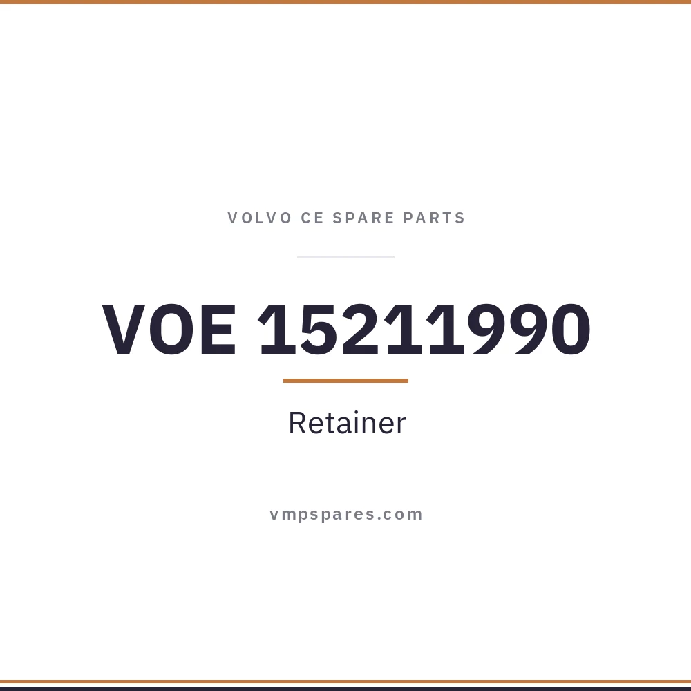 VOE 15211990 – Retainer