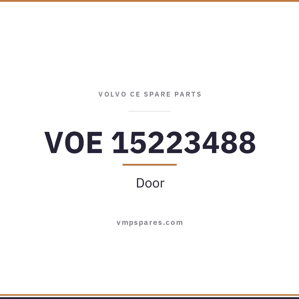 VOE 15223488 – Door