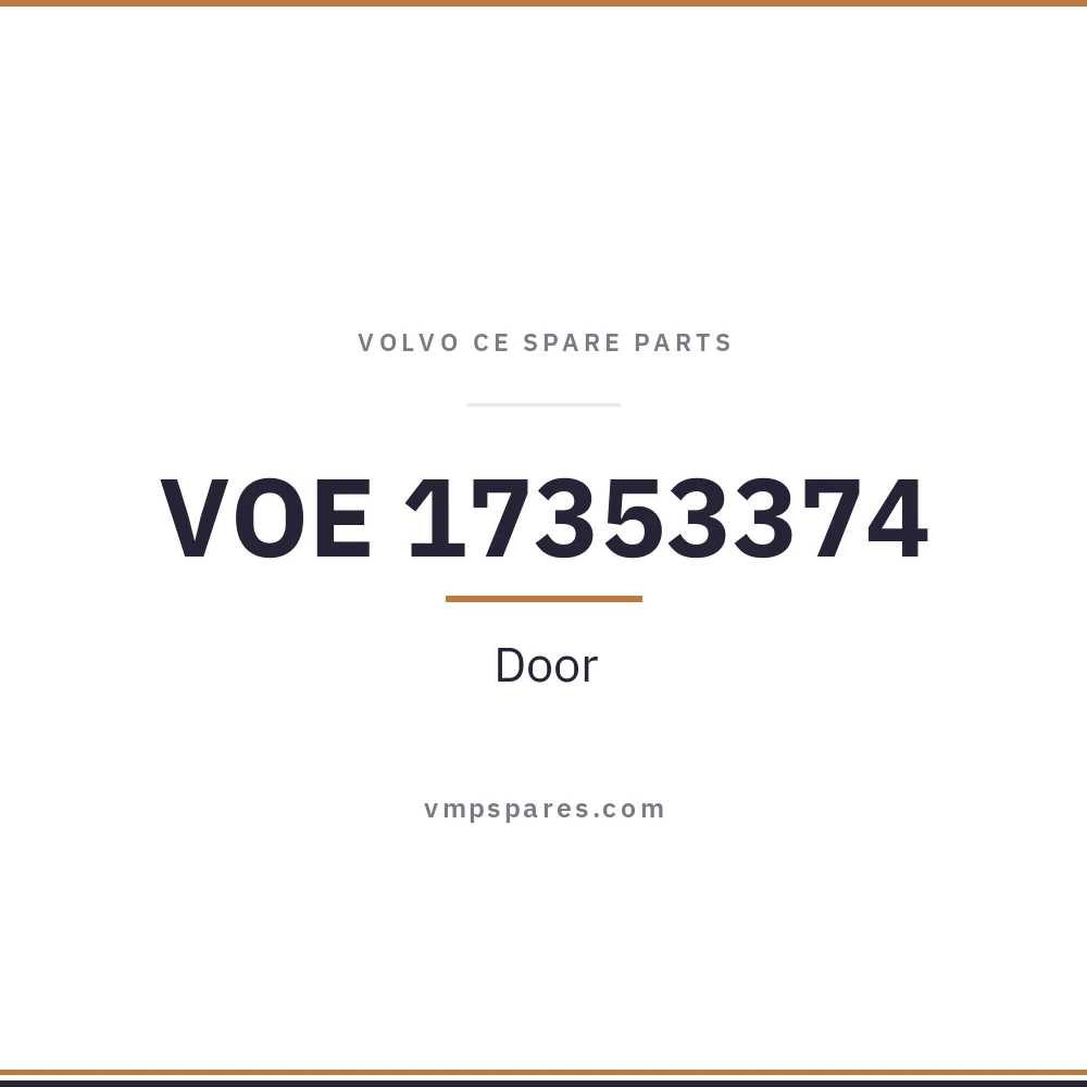 VOE 17353374 – Door