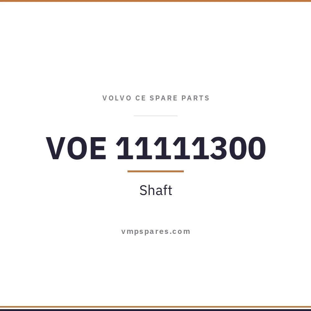 VOE 11111300 – Shaft