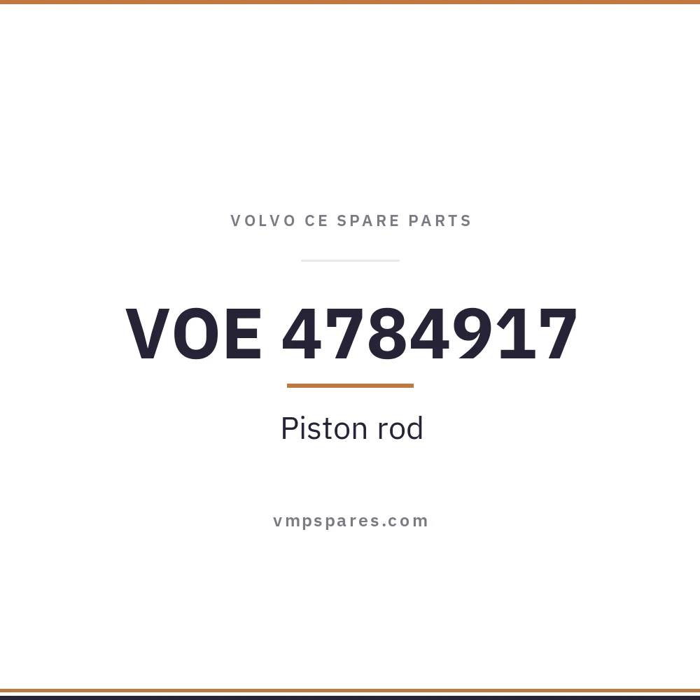 VOE 4784917 – Piston rod