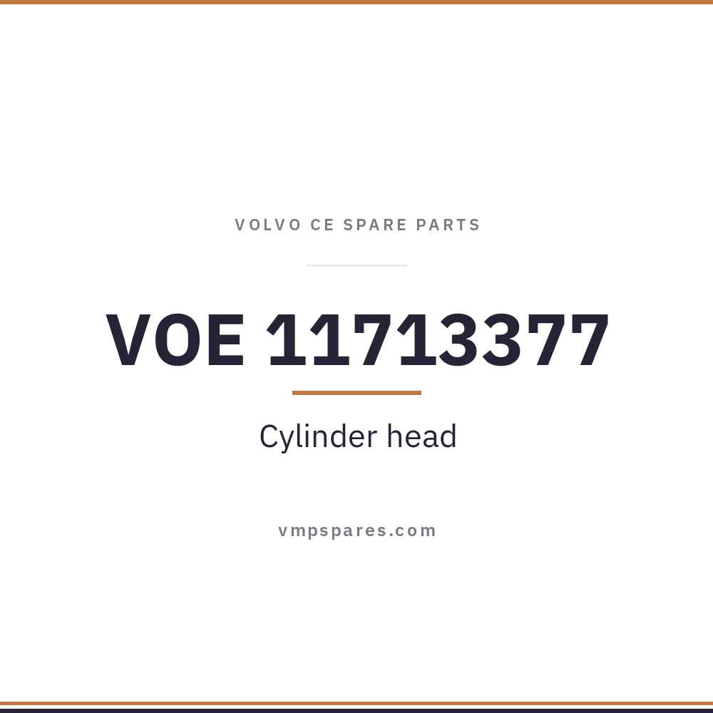 VOE 11713377 – Cylinder head