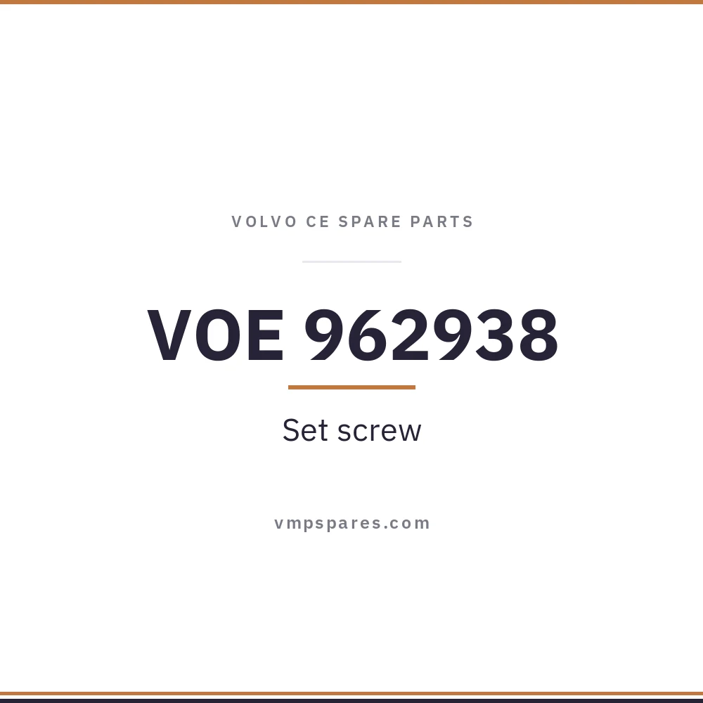 VOE 962938 – Set screw