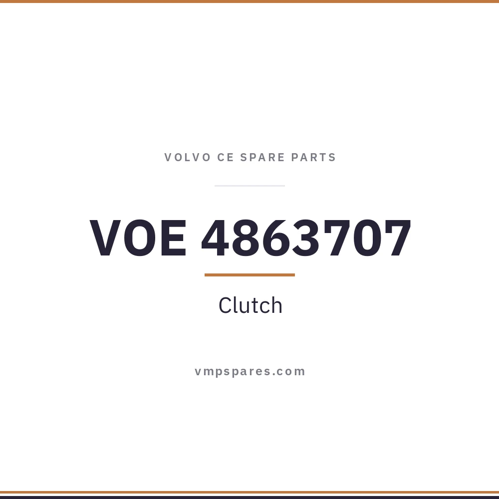 VOE 4863707 – Clutch