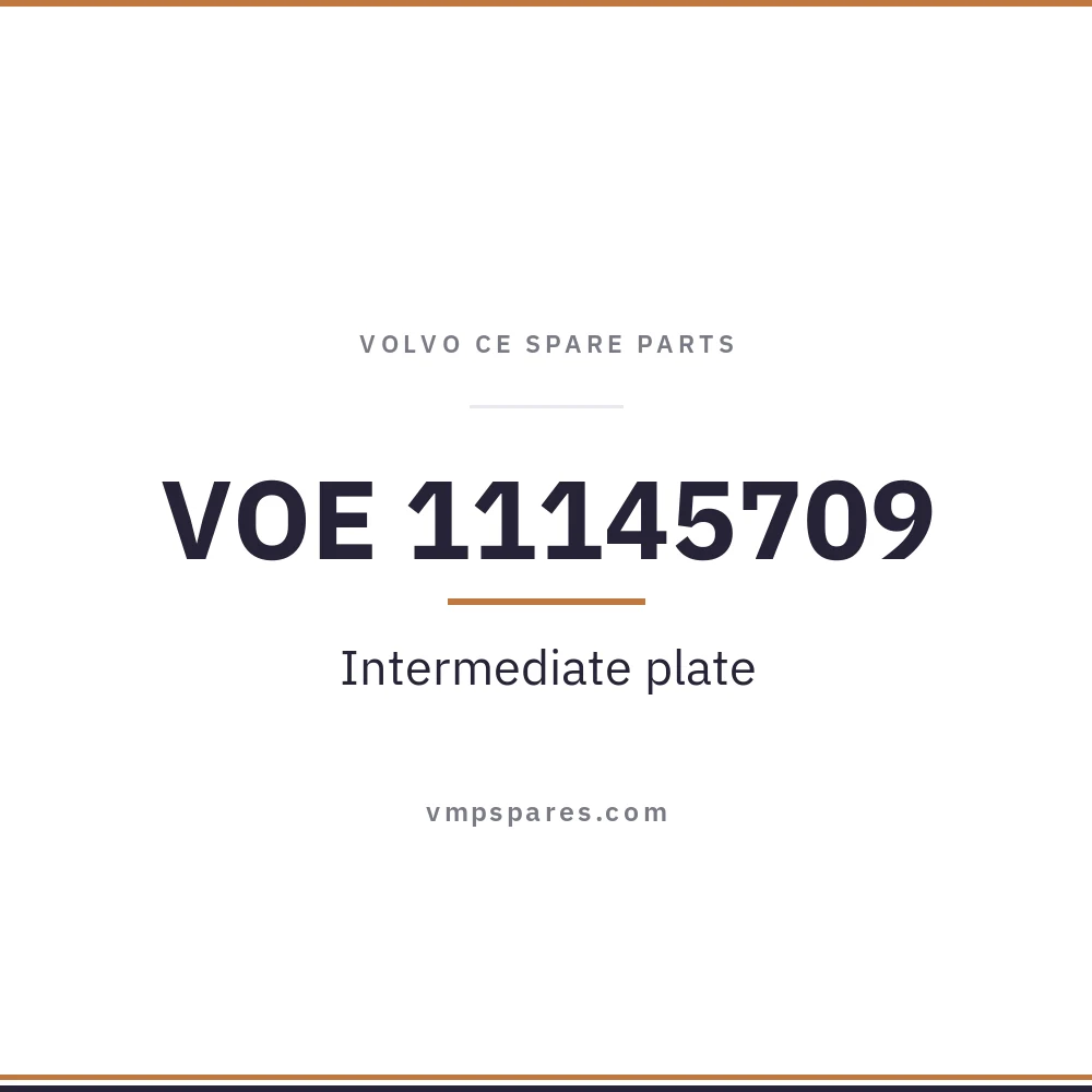 VOE 11145709 – Intermediate plate