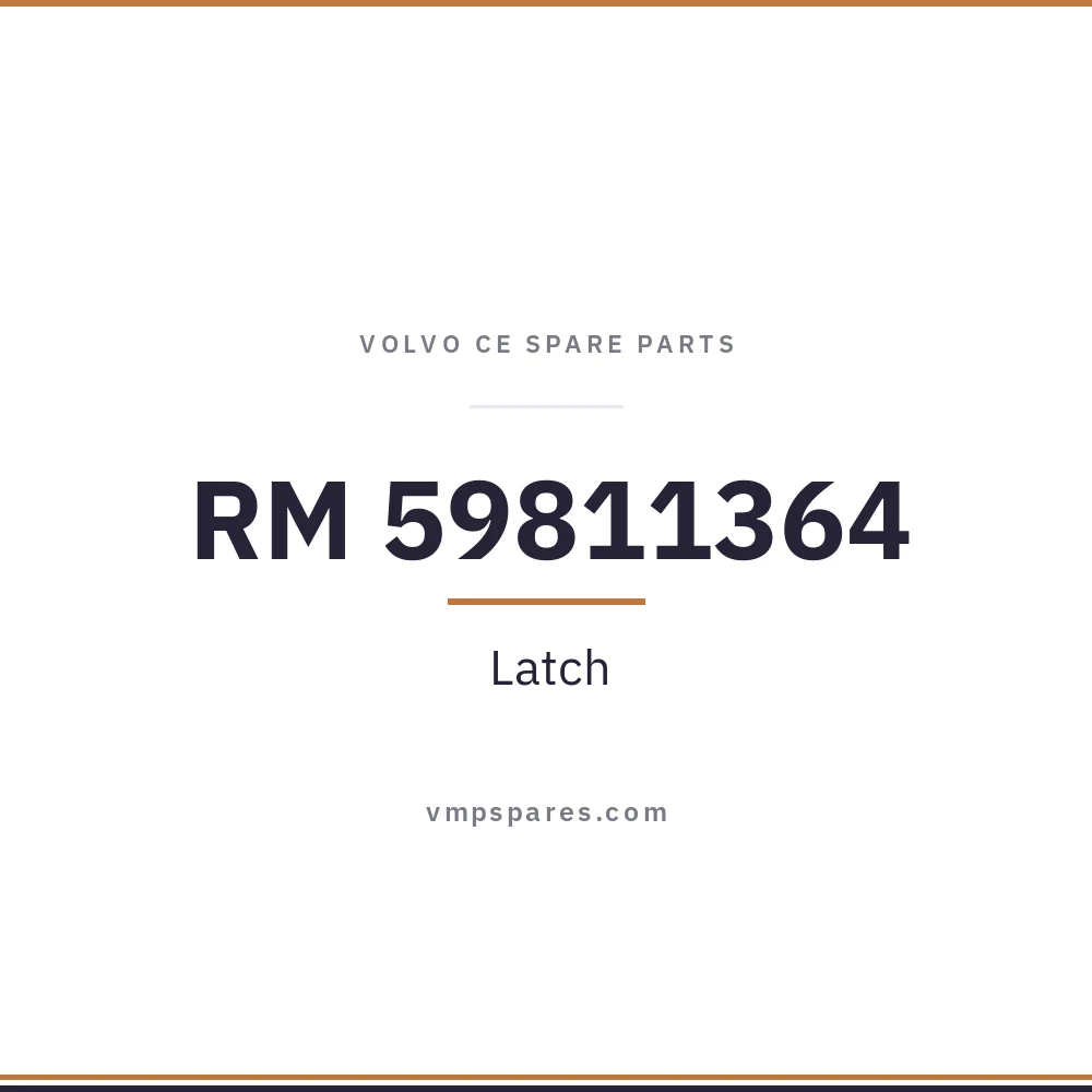 RM 59811364 – Latch