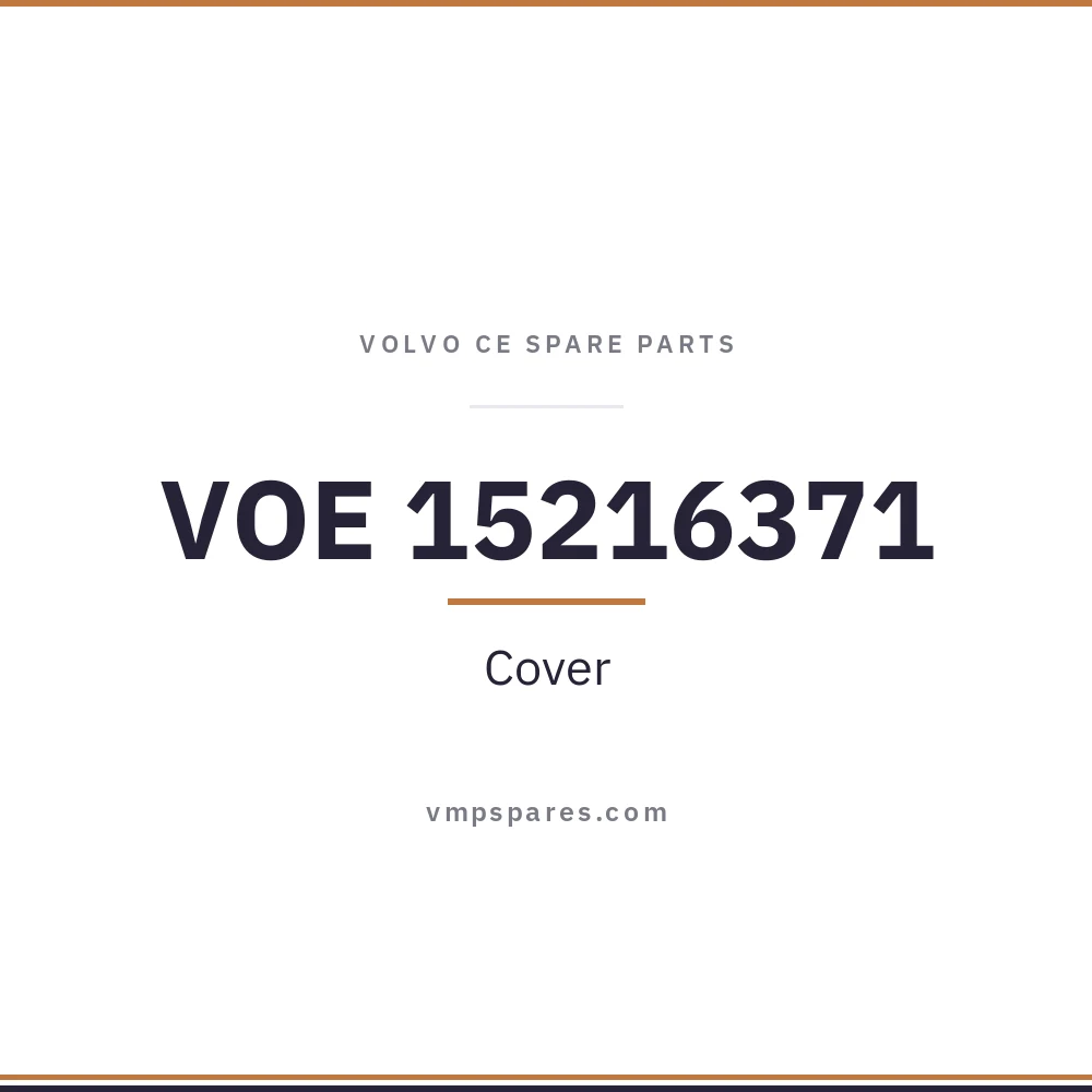 VOE 15216371 – Cover