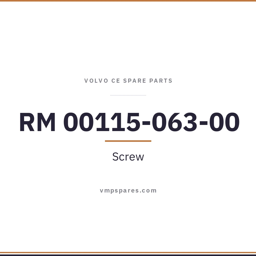 RM 00115-063-00 – Screw