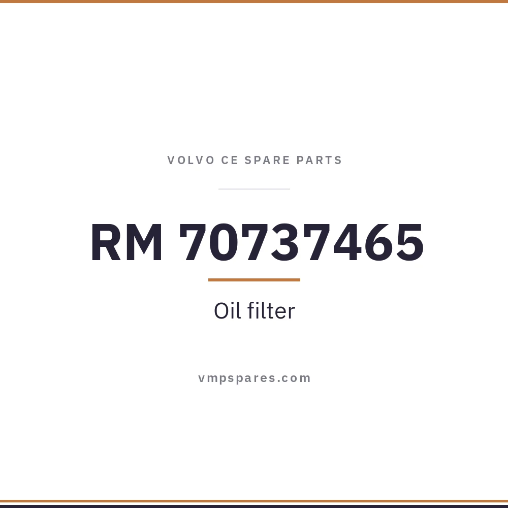 RM 70737465 – Oil filter