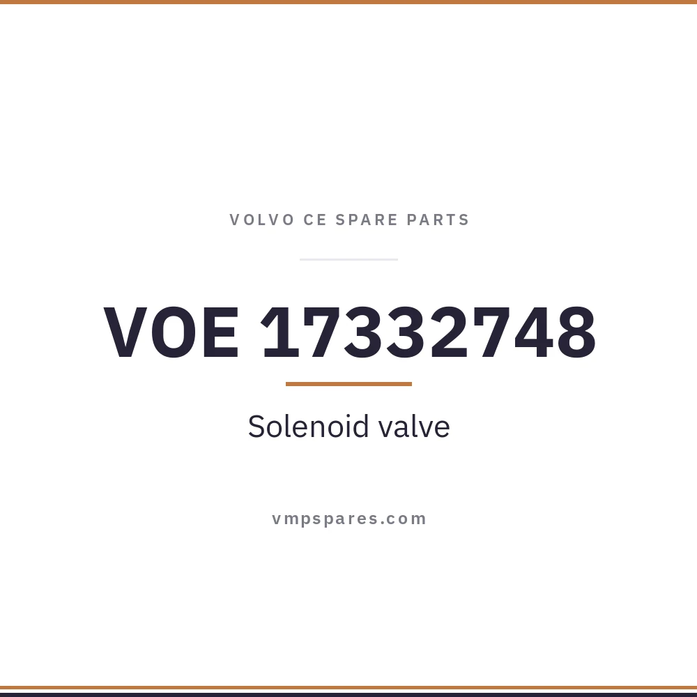 VOE 17332748 – Solenoid valve