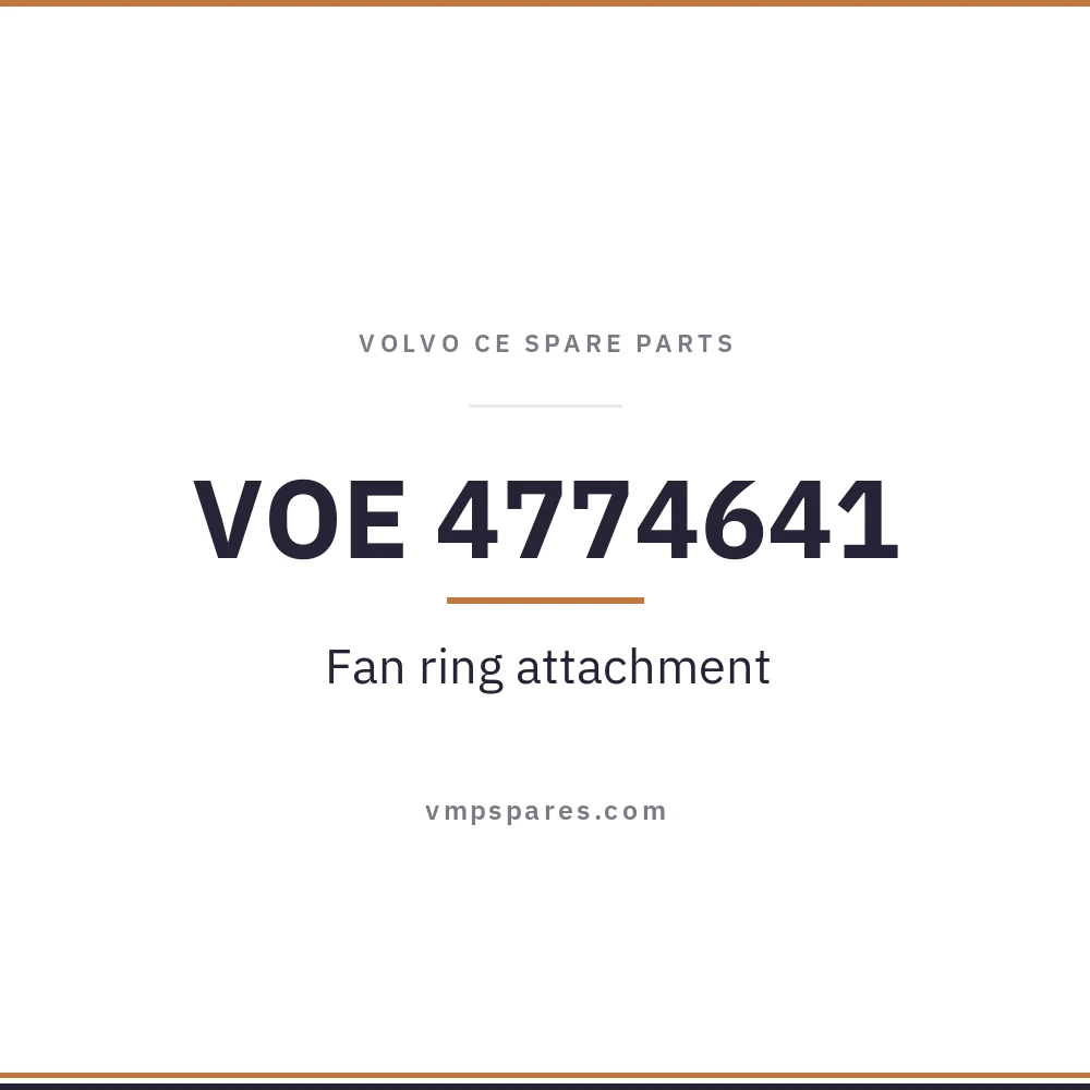 VOE 4774641 – Fan ring attachment