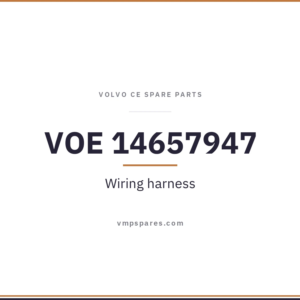 VOE 14657947 – Wiring harness
