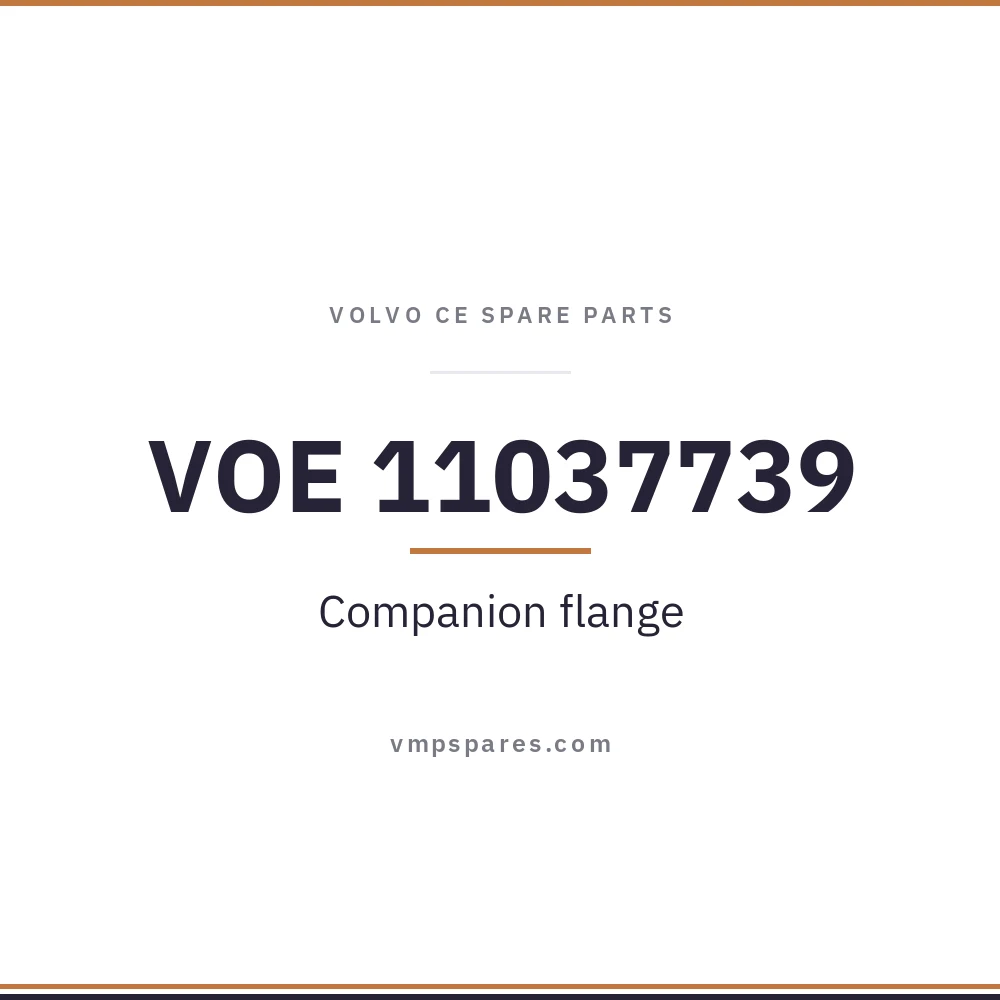 VOE 11037739 – Companion flange