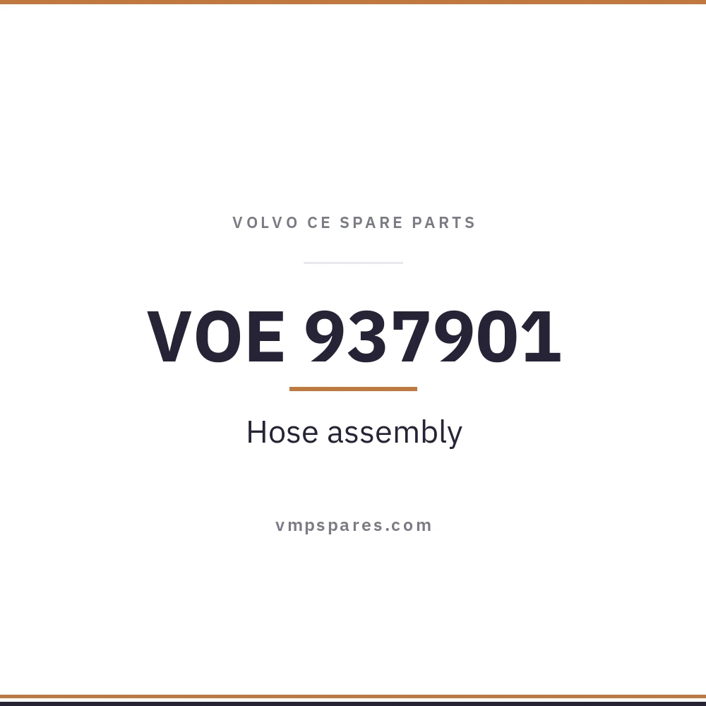VOE 937901 – Hose assembly