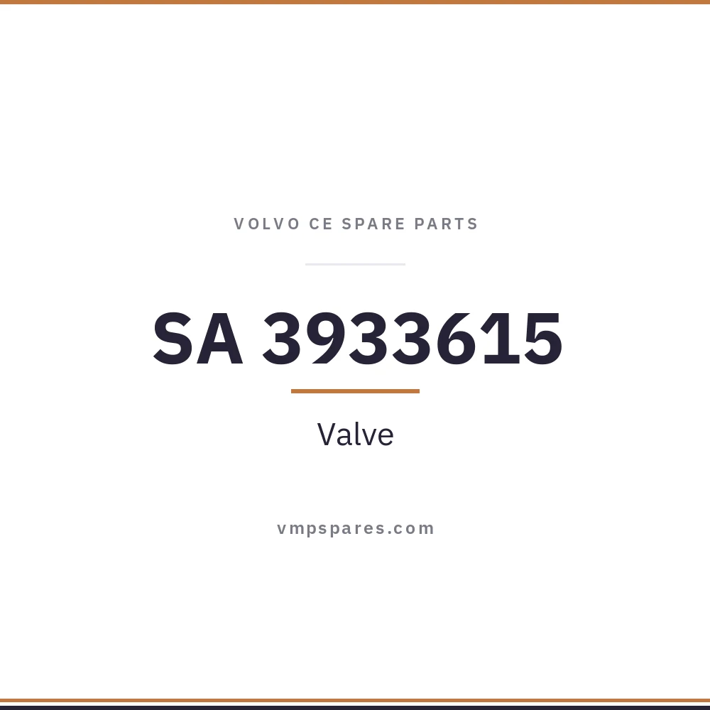 SA 3933615 – Valve
